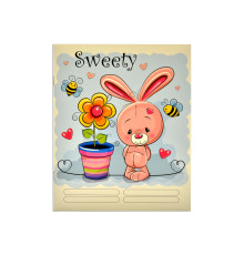 Тетрадь 12 листов клетка Люкс M*5740 (25/300)