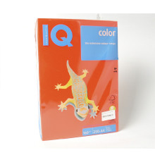 Hirtie p/u imprimanta A4 roșu-coral,"IQ-Color" 160g/m, 250foi, CO44