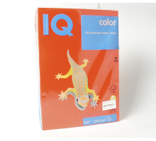 Бумага A4 кораллово-красная,"IQ-Color" 160g/m, 250л, CO44