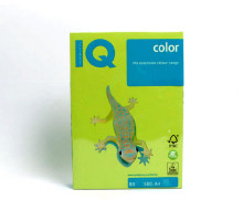 Бумага А4 ярко-салатовая "IQ-Color"80g/m2, 500л, LG46