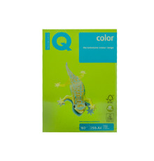70927 Бумага А4 ярко-зеленая "IQ-Color"160g/m2, 250л, MA42