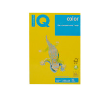 70929 Hirtie p/u imprimanta A4 galben aprins "IQ-Color"160g/m, 250foi, SY40
