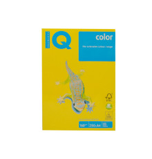 Бумага A4 ярко-желтая "IQ-Color"160g/m, 250л, SY40