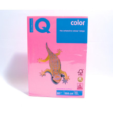 70931 Hirtie p/u imprimanta A4 neon roz "IQ-Color" 80g/m, 500foi, NEOPI