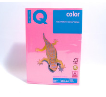 70931 Hirtie p/u imprimanta A4 neon roz "IQ-Color" 80g/m, 500foi, NEOPI