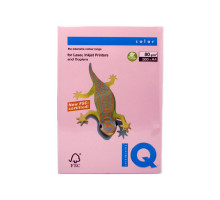 Hartie p/u imprimanta A4 roz pal "IQ-Color" 80g/m2, 500foi,OPI74 500 file