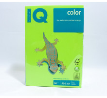Hartie p/u imprimanta А4 verde pal "IQ-Color"80g/m2, 500foi, GN27