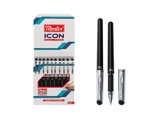 Pix cu bila negru, ICON, Montex (10/100/1200) Pix cu bila negru, ICON, Montex (10/100/1200)