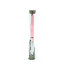 20127 Ручка металлическая розовая в пластиковом футляре B-830 A-126 (600)