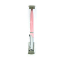 20127 Ручка металлическая розовая в пластиковом футляре B-830 A-126 (600)