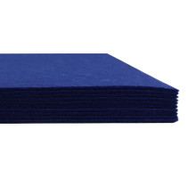 Fetru dur, 20*30 cm, 10 coli, 2 mm, albastru 7791(100)