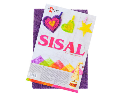 Set sisal, mov, 20*30 cm, 5 file 741413