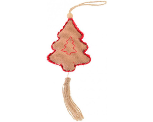 Jucarie de anul nou "Bradut", 16 cm cafeniu 973485 (20)