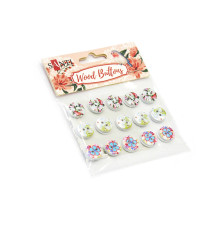 Set nasturi, WB-02 , lemn, 18mm, 3 feluri, 15 buc 742150 (10)