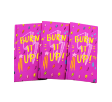 Carnet 100*200/64 coperta integr. matem "Burn it up" YES 151524 (3)