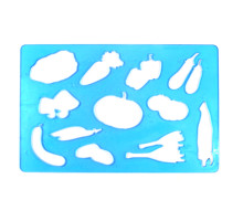 Трафарет детский, маленький, ассорти WL1200 (360)