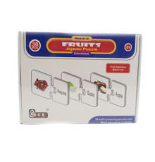 68114 Puzzle din carton educationale fructe 3+ (36)