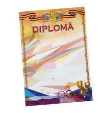 Diploma А4 Sport cu cercuri Olimpice S15 (100)