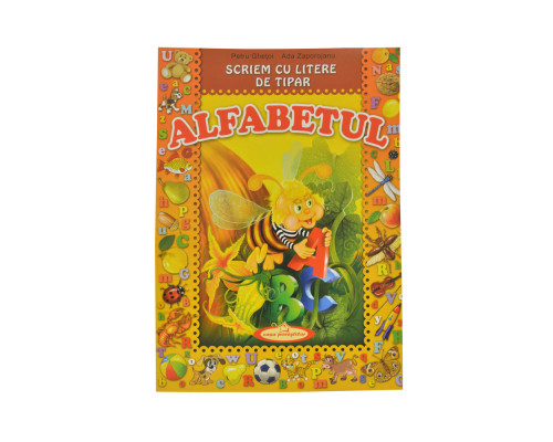 Scriem cu litere de tipar Alfabetul G*8124