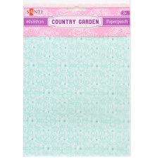 01249 Hirtie pentru decupaj, Country garden, 2 file. 952511