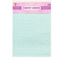 Hirtie pentru decupaj, Country garden, 2 file. 952511