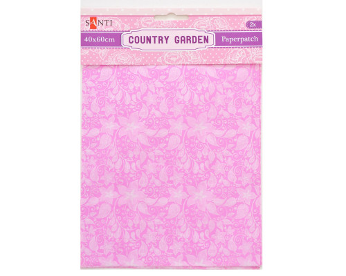 Hirtie pentru decupaj, Country garden, 2 file. 952515