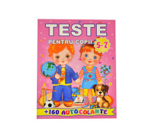 Teste pentru copii 5-7 ani. +160 autocolante