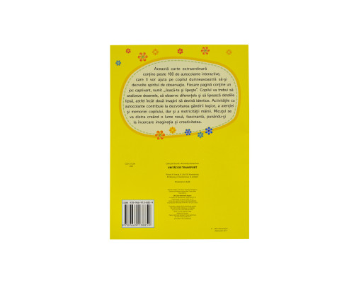 Activitati distractive. Unitati de transport.100 autocolante N*8859 (16,5X24)