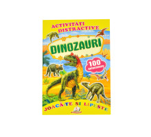 Activitati distractive. Dinozaurii.100 autocolante N*8835 (16,5X24)