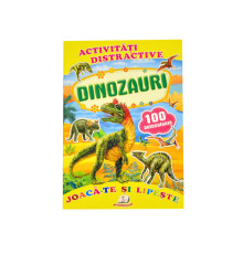 73695 Activitati distractive. Dinozaurii.100 autocolante N*8835 (16,5X24)
