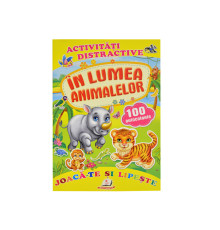 Activitati distractive. In lumea animalelor. 100 autocolante. N*8811 (16,5X24)