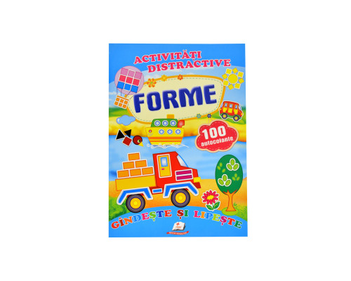 Activitati distractive. Forme.100 autocolante. N*8880 (16,5X24)