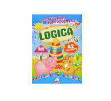 Activitati distractive. Logica.42 autocolante N*8866 (16,5X24)