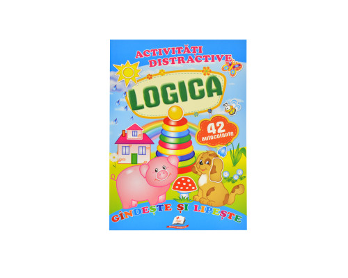 Activitati distractive. Logica.42 autocolante N*8866