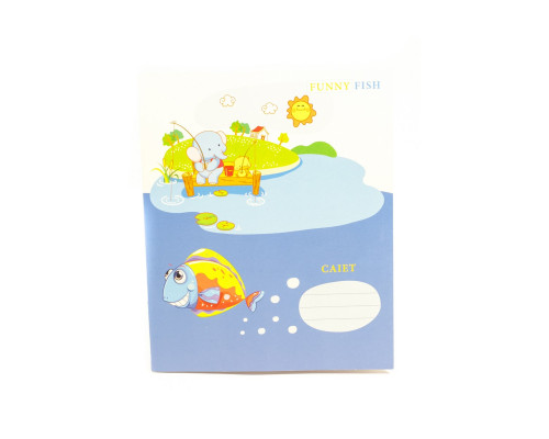 Тетрадь с твердовой обложкой 12 листов узкая линия, P*2517 (100)