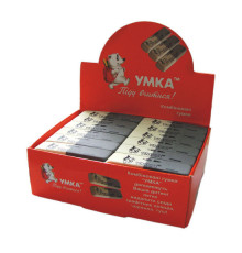 Ластик комбинированный бело-серый ЛС02/60, УМКА (60)