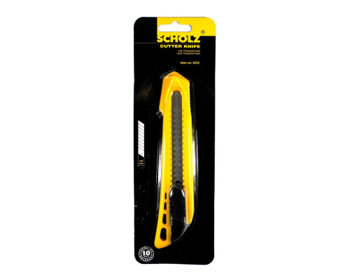 Cutit birou, 18mm, blister, Scholz 4522 (12/360) Cutit birou, 18mm, blister, Scholz 4522 (12/360)