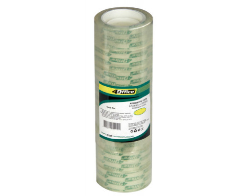 Banda adeziva transparenta 12mmx30m 4OFFICE 4-390 (12/720) Banda adeziva transparenta 12mmx30m 4OFFICE 4-390 (12/720)