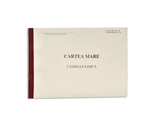 Главная книга форма R-18 офсет 48 л для юр. лиц