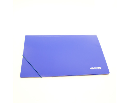 Mapa elastic albastra A4 4-244-06 4Office (30/240) Mapa elastic albastra A4 4-244-06 4Office (30/240)