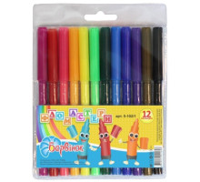 Фломастеры 12 цв., "Смайлы", 5-102/1, БАРВ(12/288)