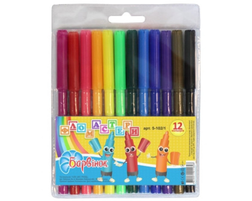 Carioci 12 cul.,"Smile" , 5-102/1, БАРВ(12/288)