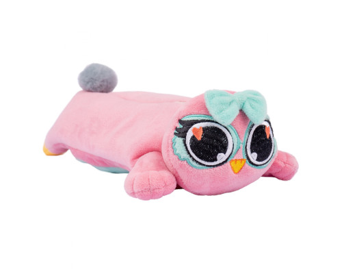 Пенал пушистый "Fluffy Friends"-сова Салли YES 533339 (48)