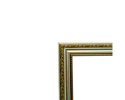 Rama foto A6 10*15 cu suport aur deschis cu ornamen 25-01-03 CM*0276