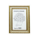 Rama foto A6 10*15 cu suport aur deschis cu ornamen 25-01-03 CM*0276