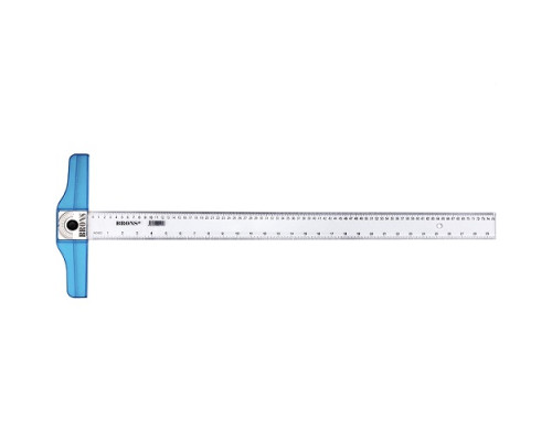 Rigla plastic, forma-T, 75cm BR-114 (24)