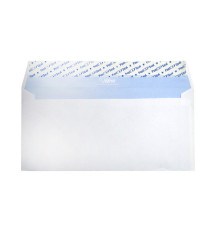 Plic DL cu banda adeziva 110x220mm alb fara fereastra 2041 (1000)