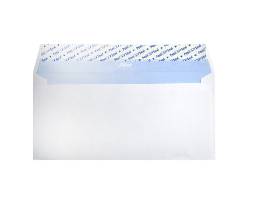 Plic DL cu banda adeziva 110x220mm alb fara fereastra 2041 (1000)