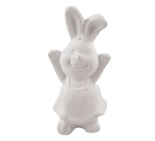 Figura din ghips "Iepure vesel - ea"