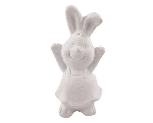 Figura din ghips "Iepure vesel - ea"